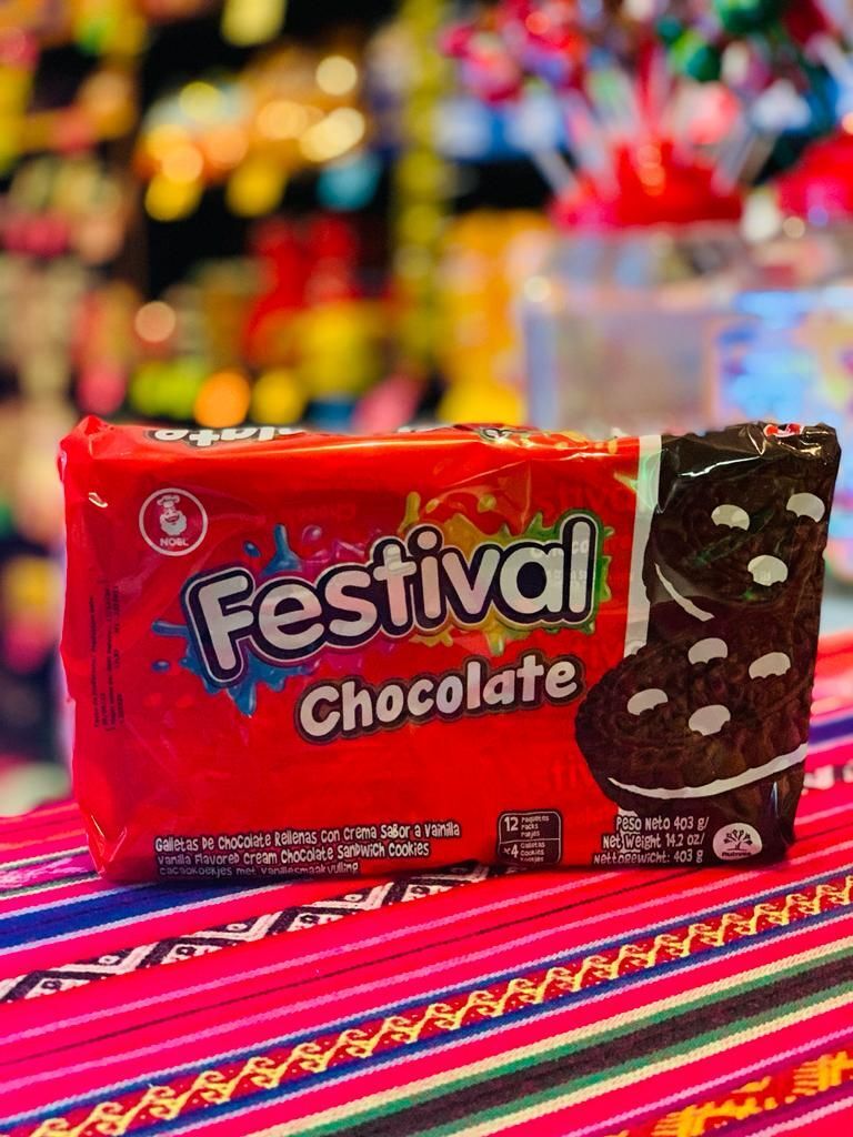 Galleta Festival Chocolate 360g Keks aus Kolumbien 12  Pake. a 4 St. Angebot