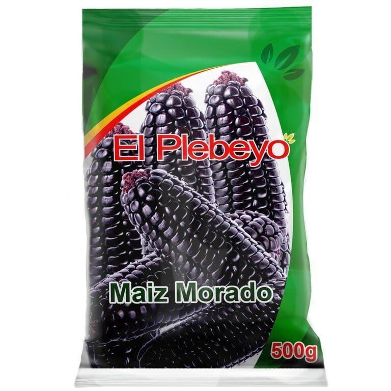 Maiz Morado en mazorca- in Kolben 500g 100% natur El Plebeyo