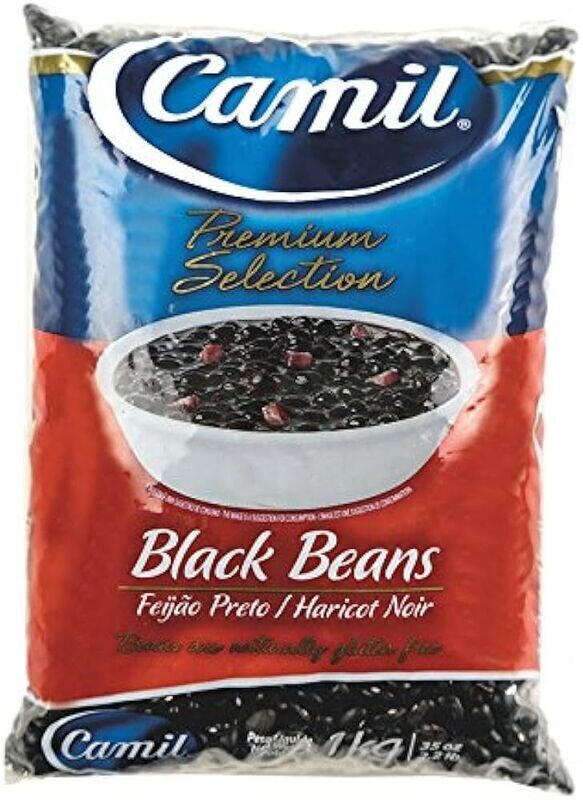 Frijoles negros Camil 1Kg Schwarze Bohnen 1Kg.