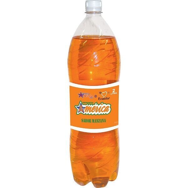 Refresco america Manzana Aus Ecuador 2l