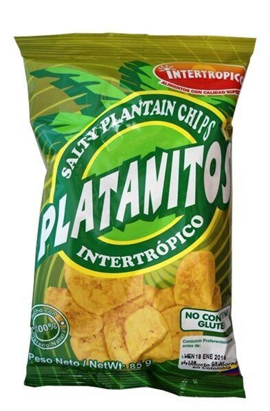 PLATANITOS con Sal INTERTROPICO 85GR