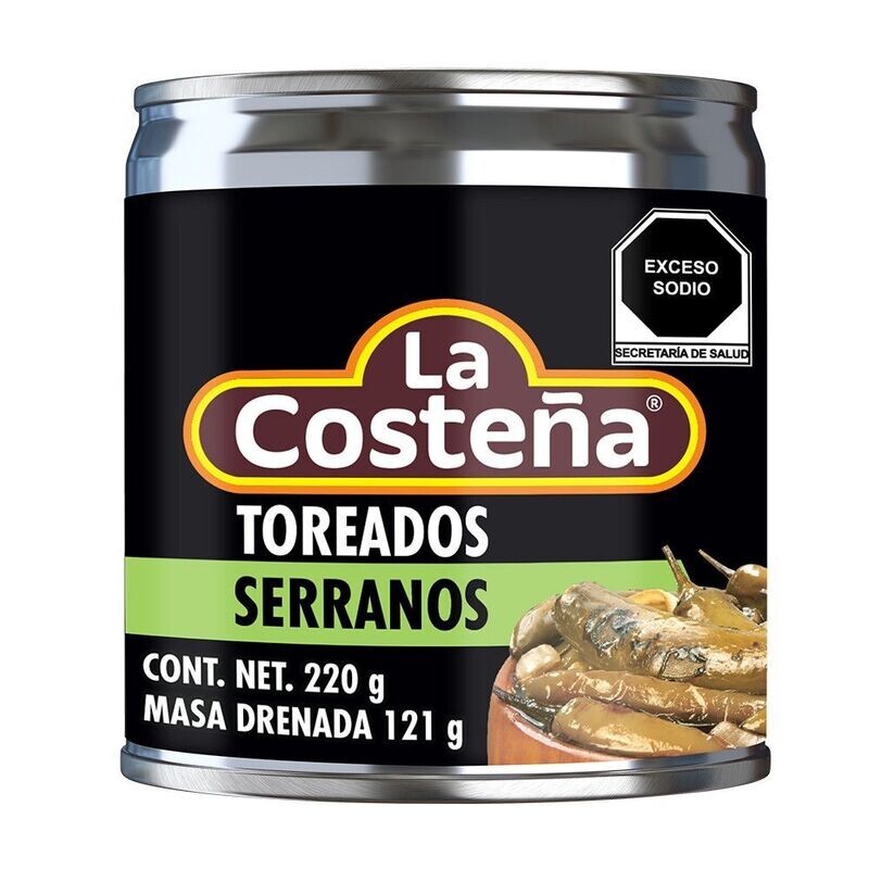 Serrano toreados La Costeña Serrano toreados La Costeña