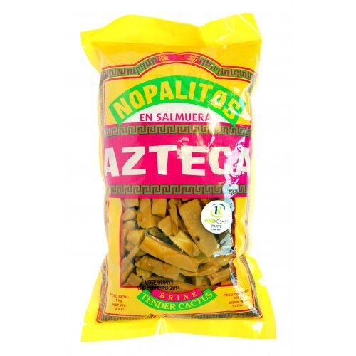 Tiras de Cactus AZTECA BOLSA 1KG Nopales Tiras de Cactus AZTECA BOLSA 1KG Nopales