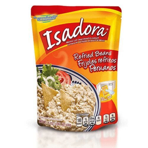 Frijoles Refritos PERUANOS 400G Isadora