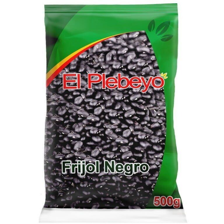 Frijol Negro El Plebeyo 500g Frijol Negro El Plebeyo 500g