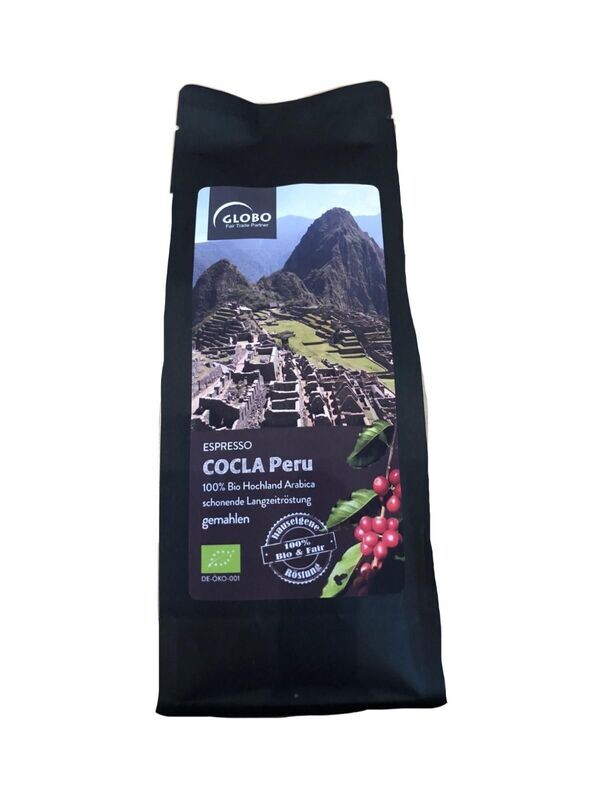Expresso Bio Cocla Peru 500g Molido Expresso Bio Cocla Peru 500g Molido