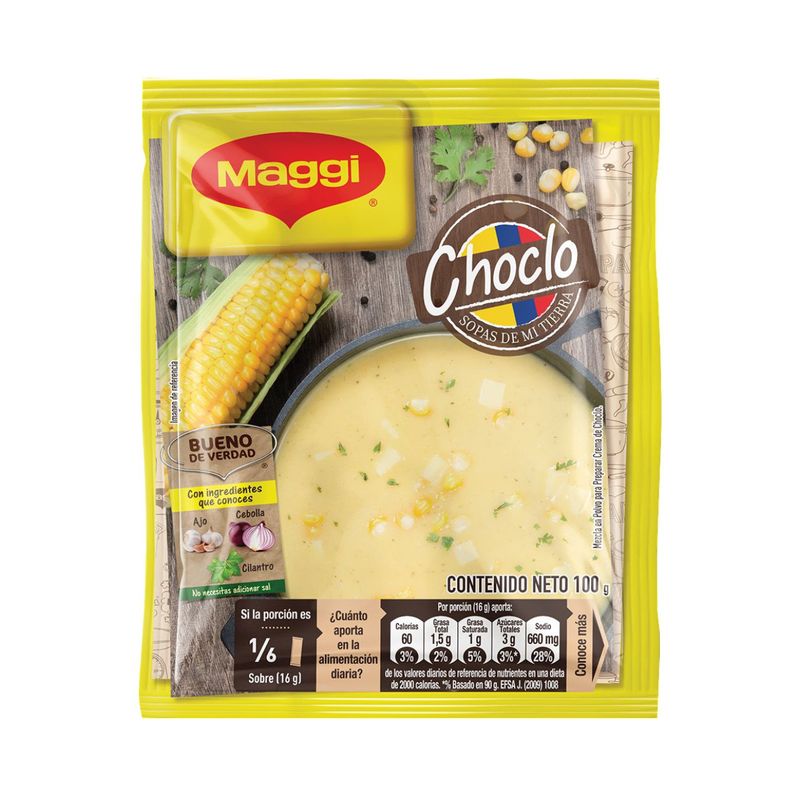 Choclo -Suppe MAGGI 90gr Choclo -Suppe MAGGI 90gr