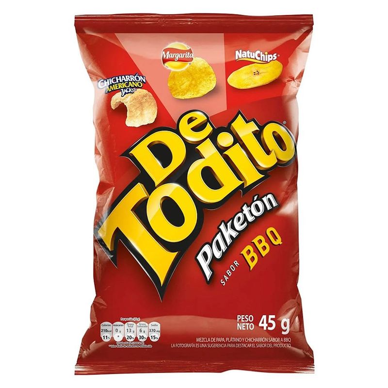 De Todito BBQ 45g De Todito BBQ 45g