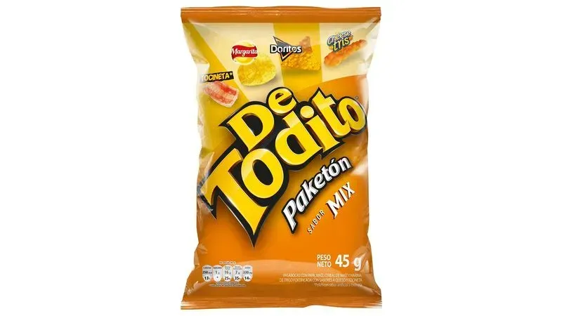 De Todito Mix 45g Angebot MHD 28.02.2026 De Todito Mix 45g Angebot MHD 28.02.2026