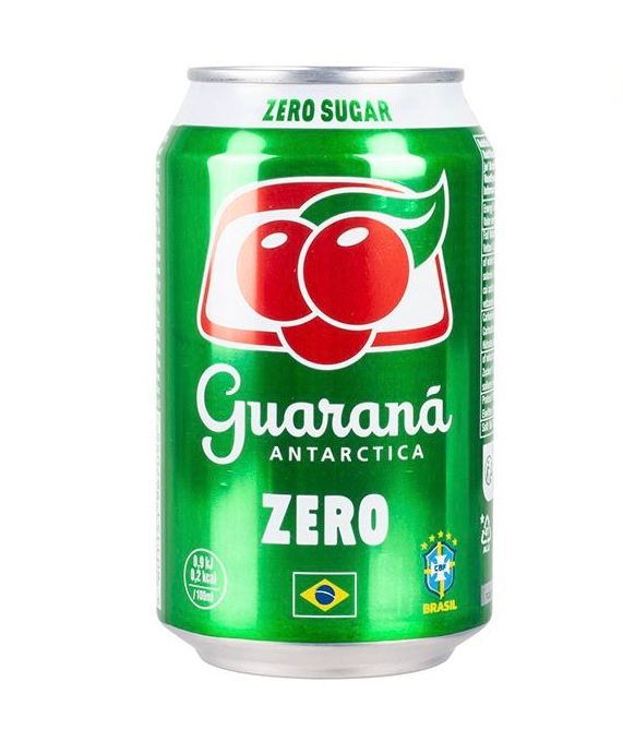 Guarana ZERO Antartica Limonada Original Aus Brazil Dose 330ml