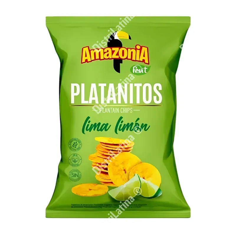 Platanitos limon 75g Amazonia Platanitos limon 75g Amazonia