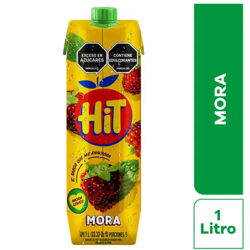 Hit Jugo Sabor Mora - 1L Hit Jugo Sabor Mora - 1L