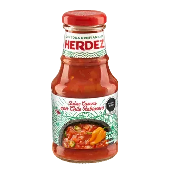 Herdez - Salsa Casera con Chile Habanero (240 g)