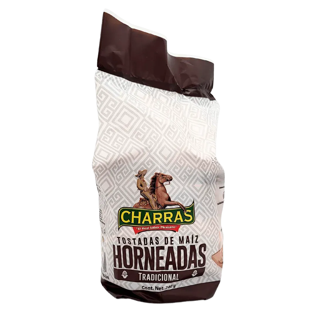 Tostadas horneadas / baked Tradicional from Charras 240g