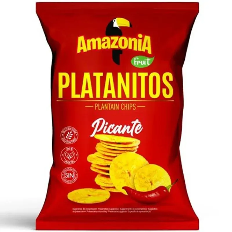 Platanitos Picante 75g Amazonia