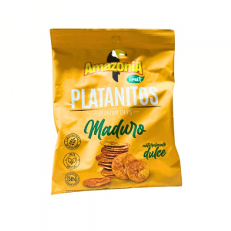 Platanitos Maduros Dulces 75g Amazonia