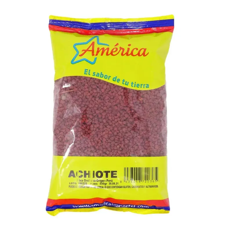 Achiote en Granos América 500g Achiote en Granos América 500g