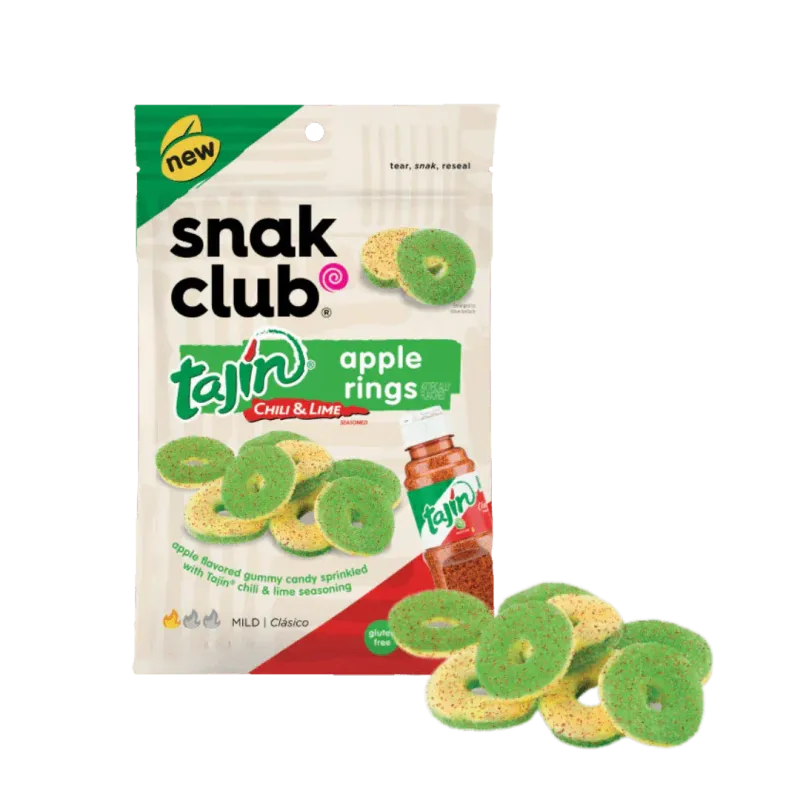 Gomitas Tajin Chili & Lime Apple rings 71g