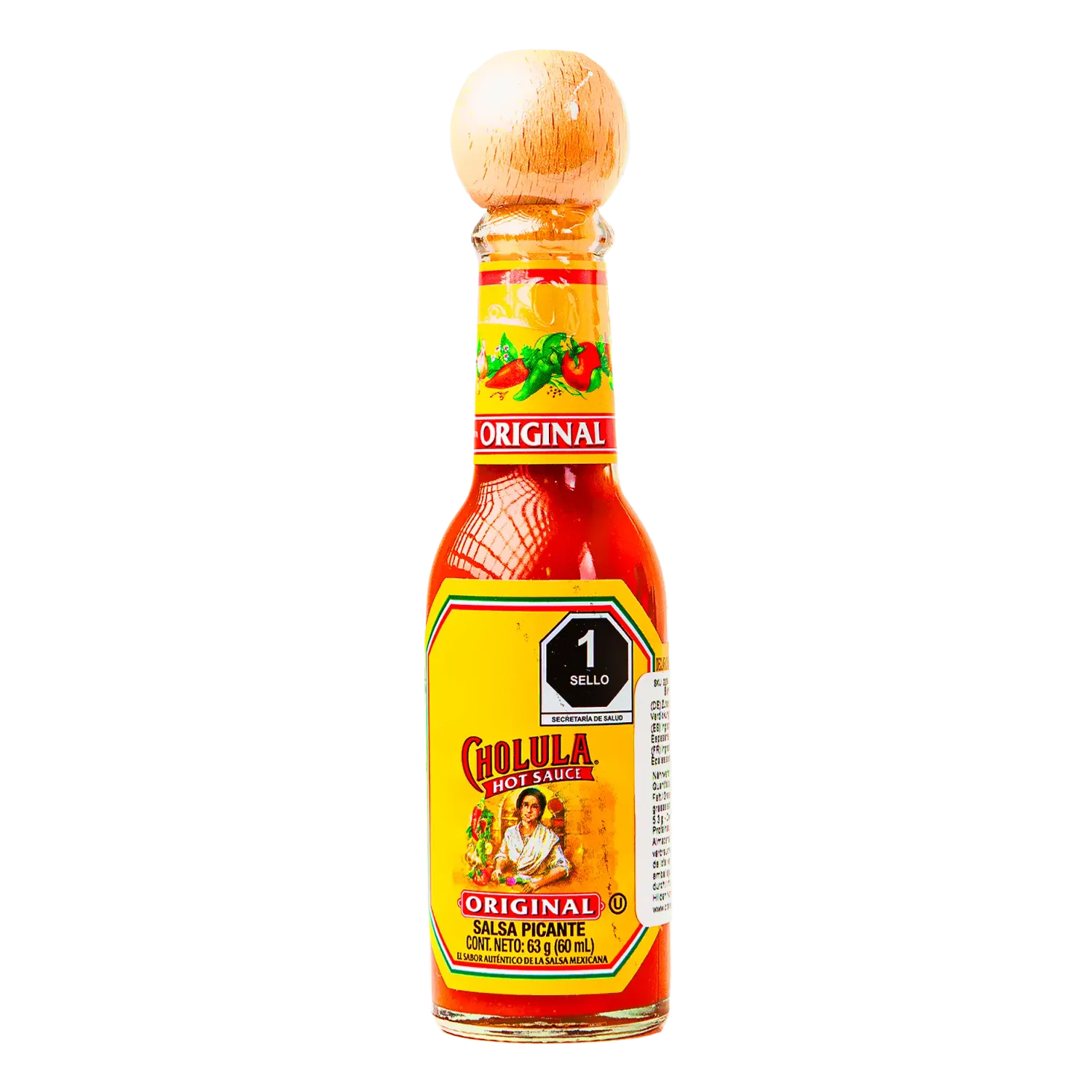Cholula Original Scharfe Soße, 60ml Cholula Original Scharfe Soße, 60ml