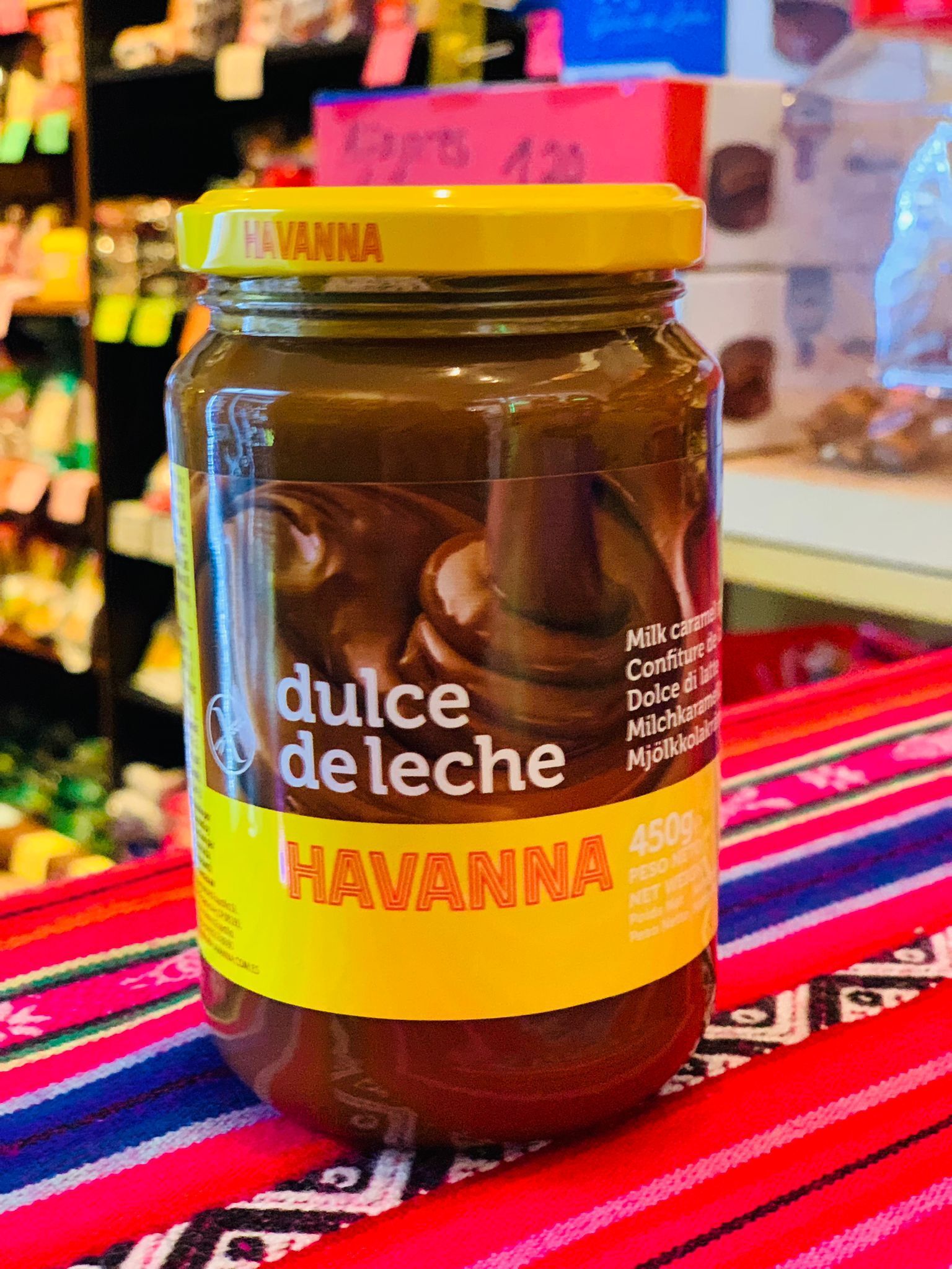 Dulce de leche havanna 250g.   Milchkaramelcreme aus Argentinien 450g.