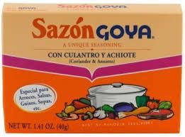 Sazon con Culantro y achiote 40g Goya