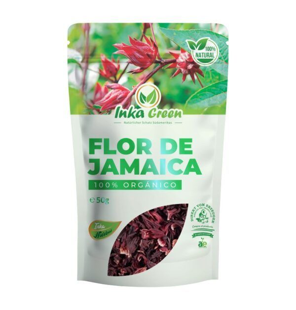 Flor de Jamaica molido  Gewicht: 50 gramm