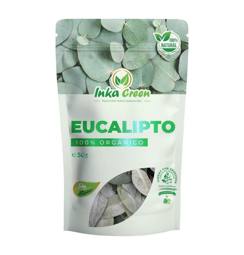 Te eucalipto Inka green 50g Eukalyptus Gewicht: 50 gramm Te eucalipto Inka green 50g Eukalyptus Gewicht: 50 gramm
