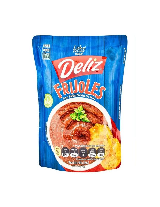 Frijoles Rojos Volteados Deliz 454g Frijoles Rojos Volteados Deliz 454g