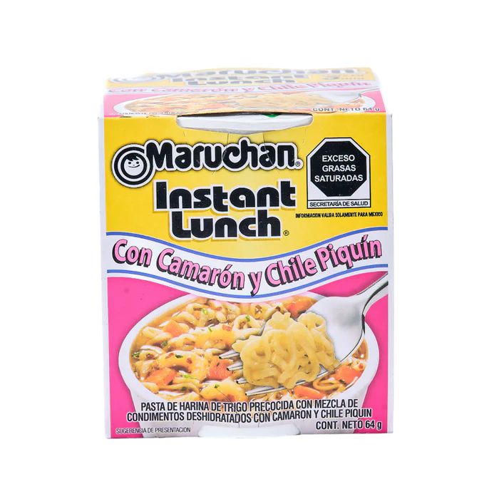 maruchan con camaron y piquin 64g