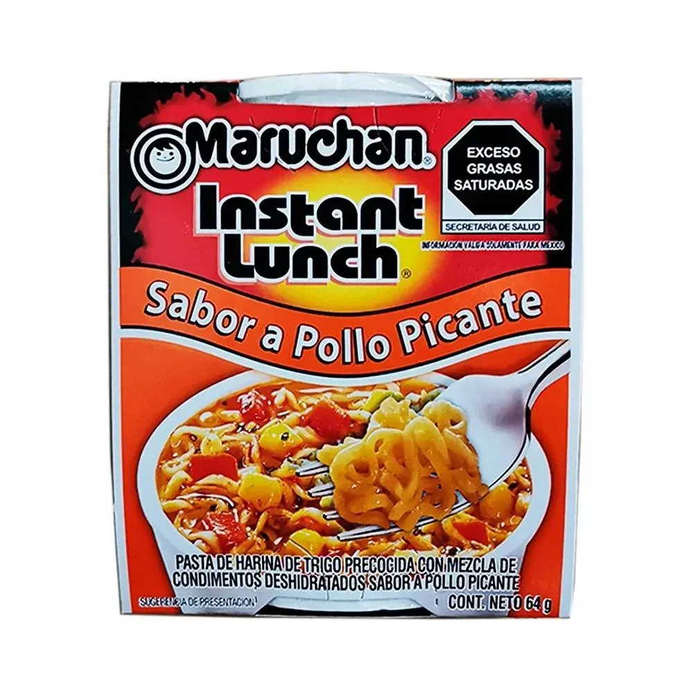 maruchan de pollo con picante 64g