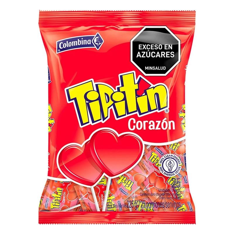 Tipitin Corazon111 unid. Lutscher aus Kolumbien Tipitin Corazon111 unid. Lutscher aus Kolumbien