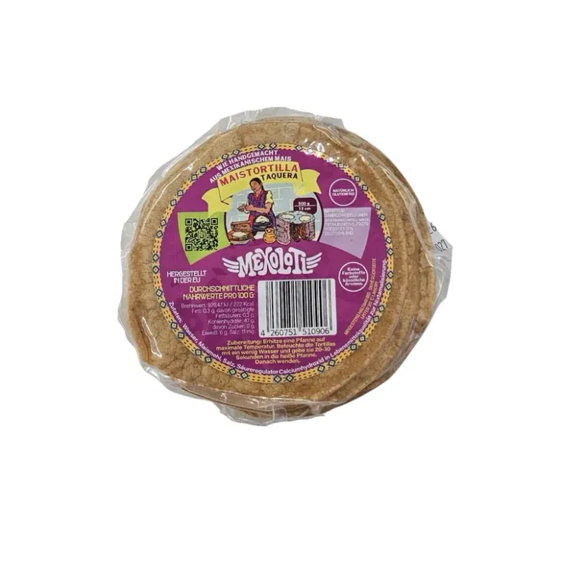 Tortillas mexolotl Taquera 500g
