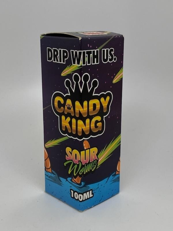 Candy King 100ml Sour Worms