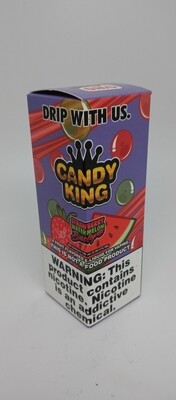 Candy King 100ml Strawberry Watermelon Bubblegum
