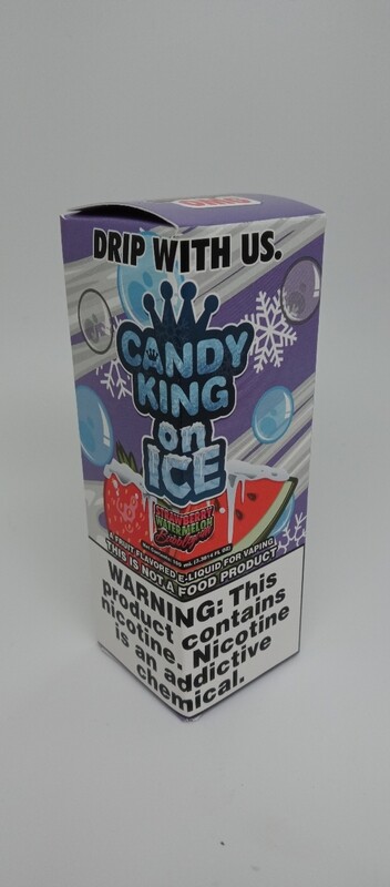 Candy King 100ml Strawberry Watermelon Bubblegum on Ice