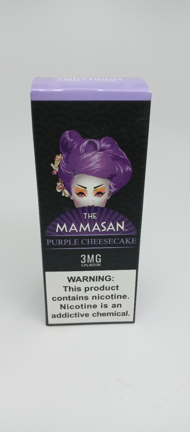 The Mamasan 60ml Purple Cheesecake