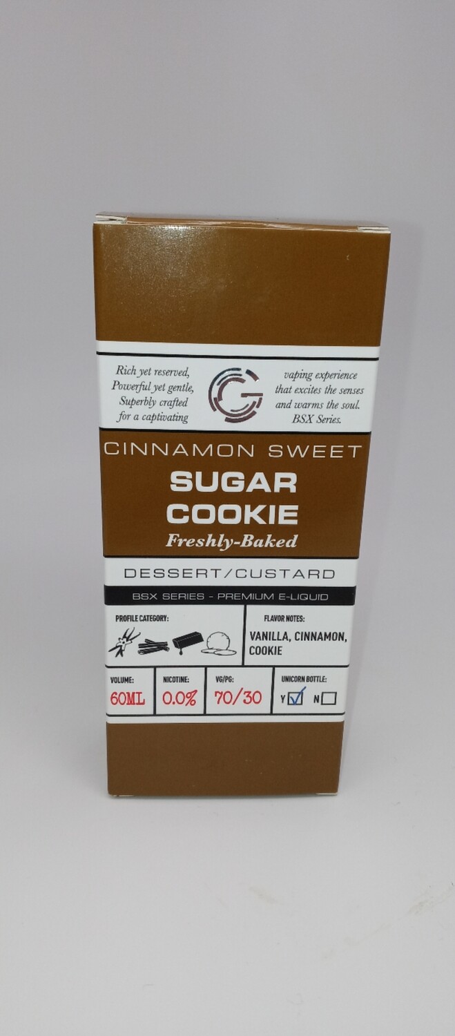 Bsx Vapor 60ml Sugar Cookie