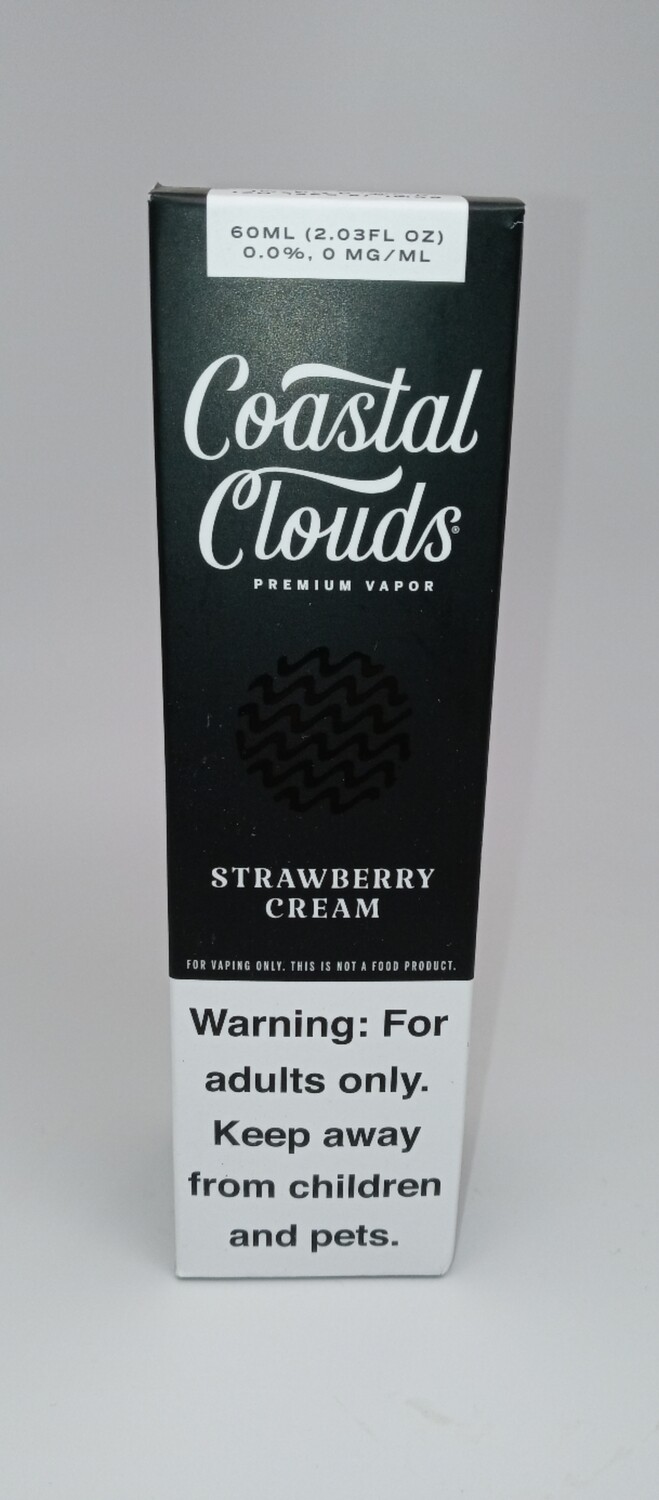 Coastal Clouds 60ml  Strawberry Cream