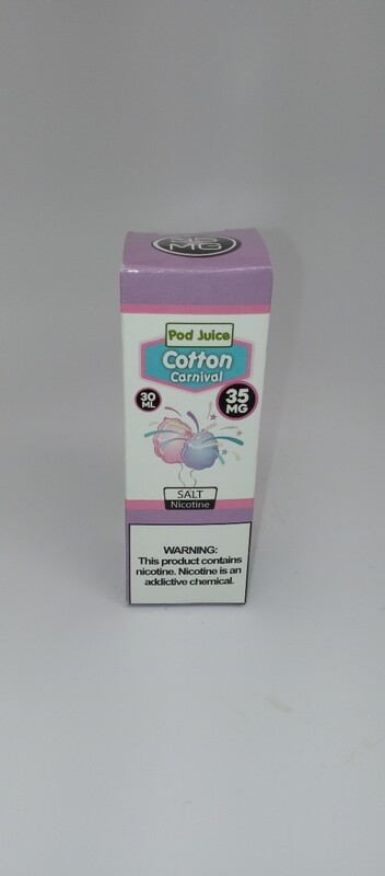 Pod Juice Salt 30ml Cotton Carnival