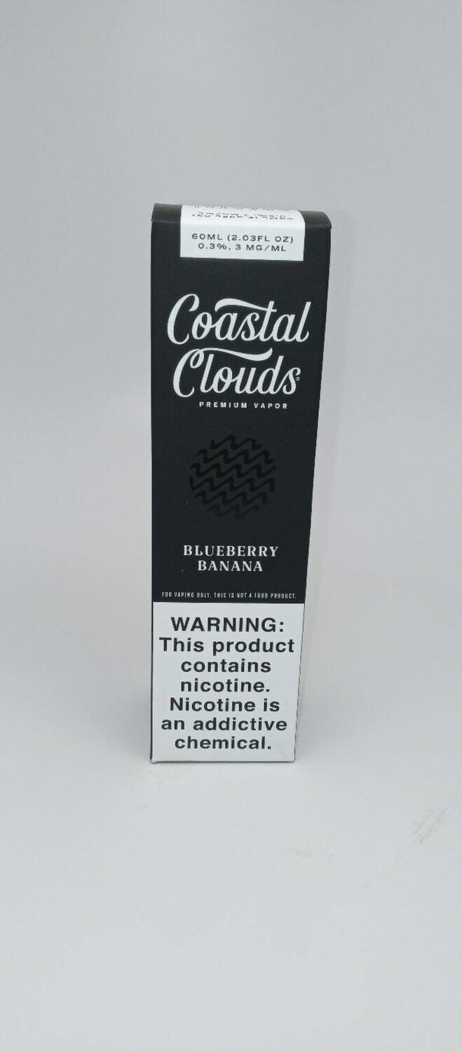 Coastal Clouds 60ml  Blueberry Banana
