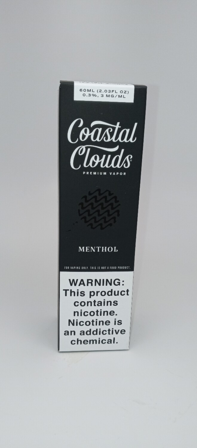 Coastal Clouds 60ml  Menthol