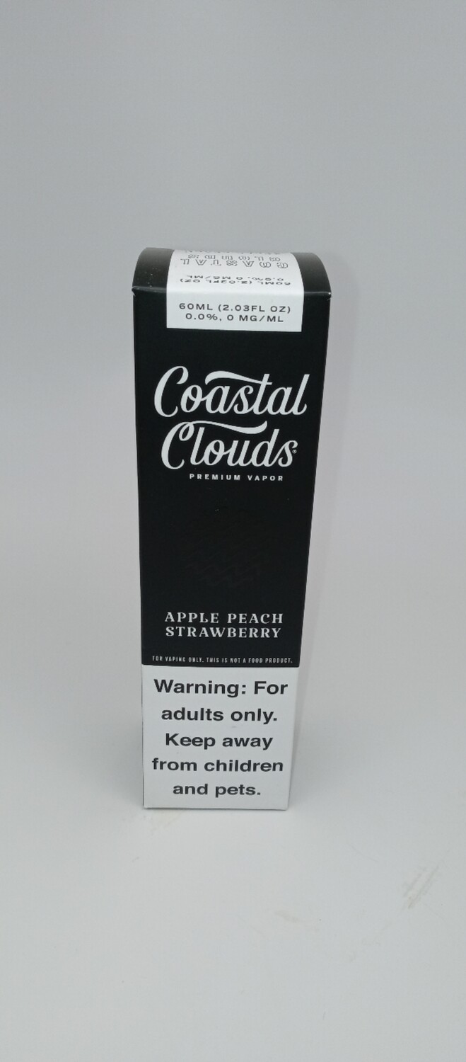 Coastal Clouds 60ml Apple Peach Strawberry