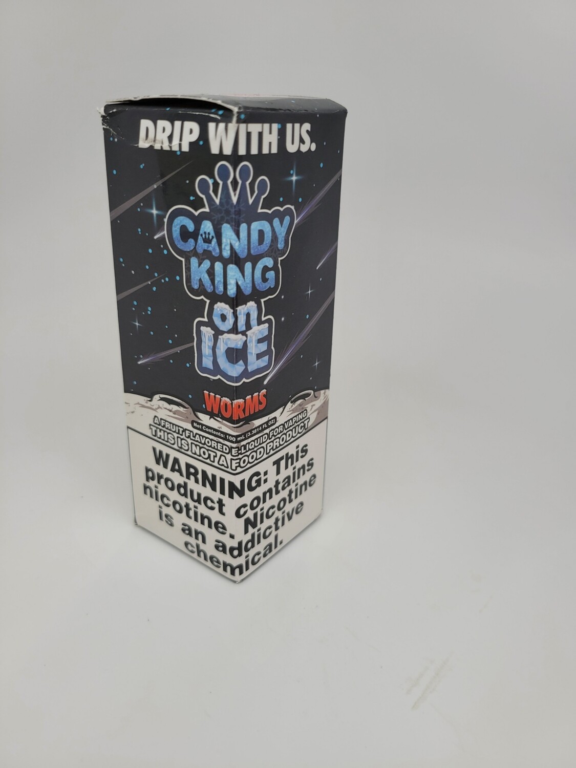 Candy King 100ml Worms on ice