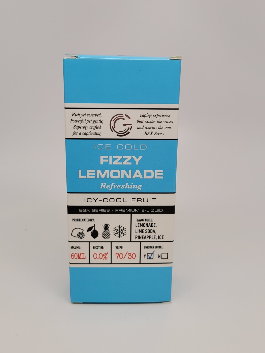 Bsx Series 60ml Fizzy Lemonade