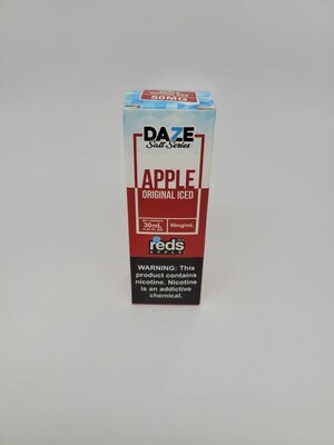 Daze salts Apple Original iced