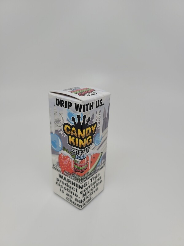 Candy King on Salt iced Strawberry Watermelon Bubblegum