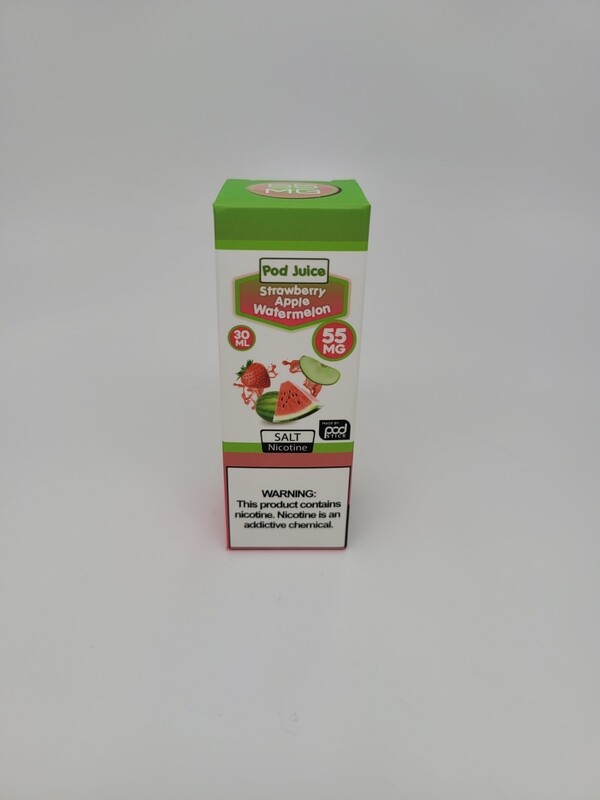 Pod Juice Salt 30ml Strawberry Apple Watermelon