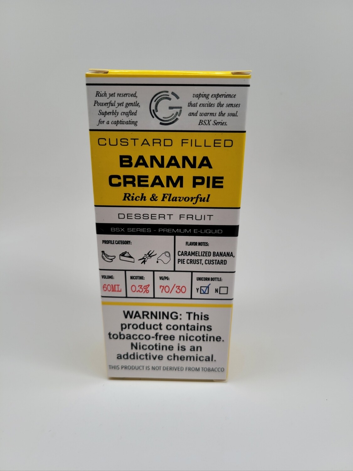 Bsx Series 60ml Banana Cream Pie