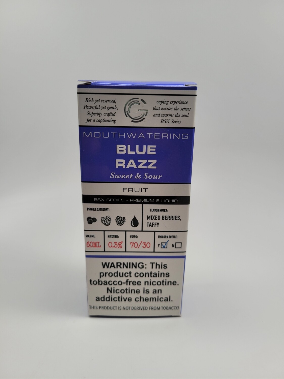 Bsx Series 60ml Blue Razz