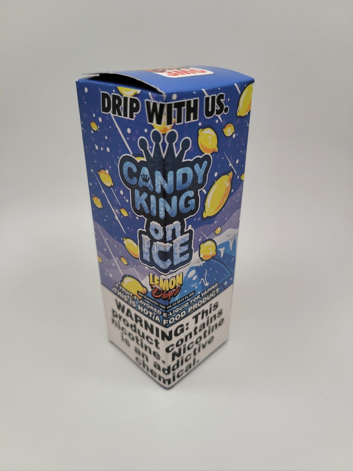 Candy King 100ml Lemon Drops on ice